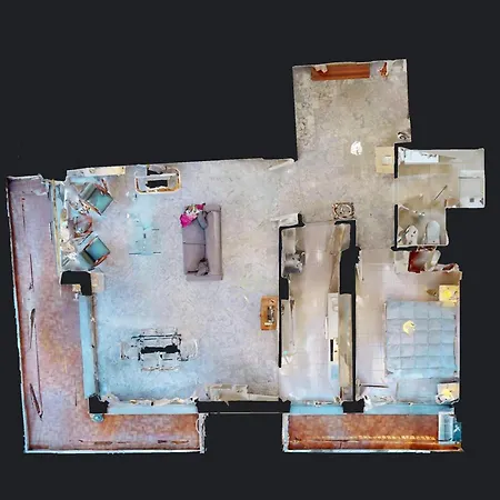 Spacieux 2p Centre Avec Terrasse, Clim Et Parking Prive Мантон